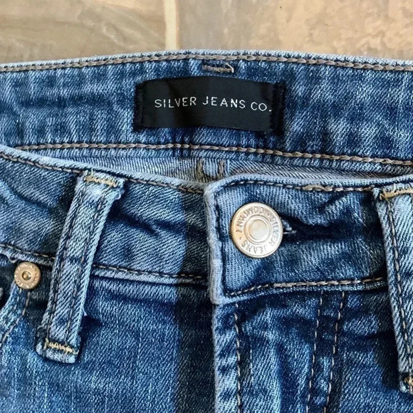 Silver high note skinny jeans - Picture 2 of 6